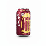 Bebida Prebiotic Root Beer Lata Poppi 355 ml