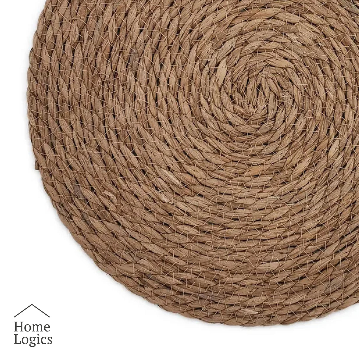 Set 4 Individuales Natural Collection Brown Home Logics