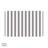 Set 4 Individuales Coastal Collection White Gray Home Logics