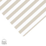 Set 4 Individuales Coastal Collection White Beige Home Logics