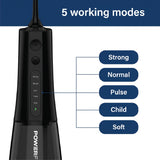 Irrigador Dental Negro con Tanque PowerFloss 1 un