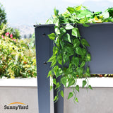 Jardinera de Metal con Ruedas SunnyYard 1 un