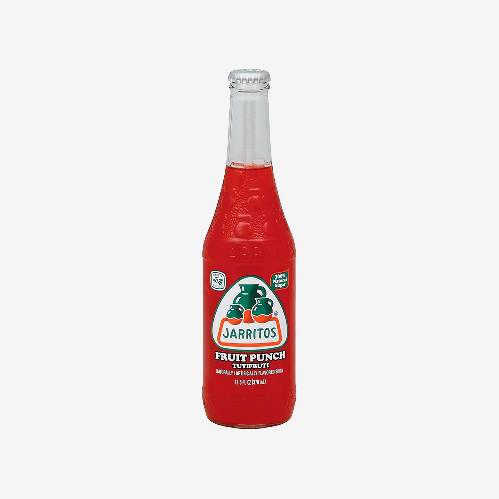 Bebida Botella Vidrio Ponche de Frutas Jarritos 370 ml