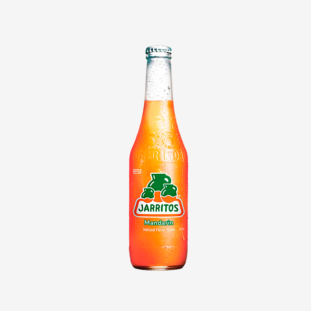 Bebida Botella Vidrio Mandarina Jarritos 370 ml