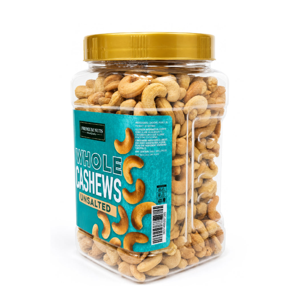 Castañas de Cajú sin Sal Crunch & Nuts 1 kg