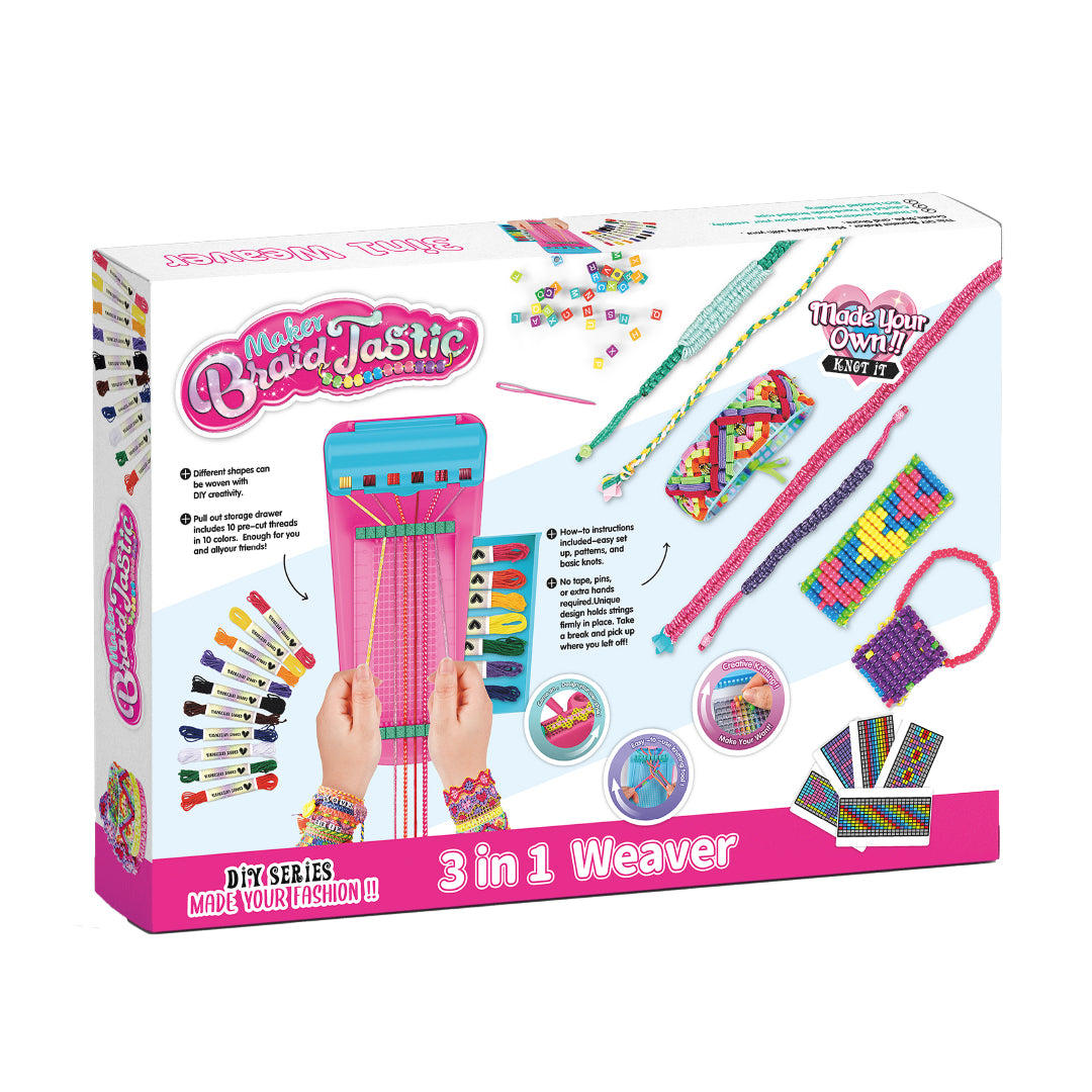 Set Creativo Pulseras y Trenzas DIY 1 un