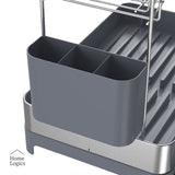 Escurridor de Platos de 2 Niveles con Bandeja Extensible Home Logics 1 un