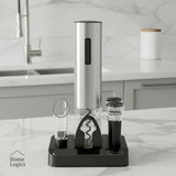 Kit Sacacorchos Eléctrico Recargable con 5 Accesorios Home Logics 1 un