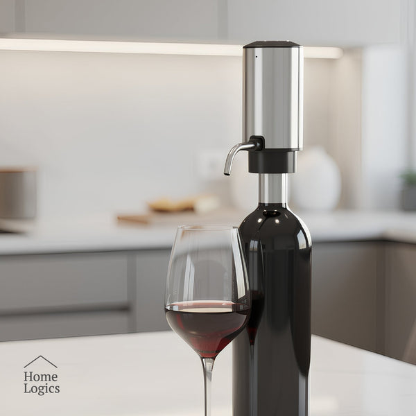 Dispensador y Aireador de Vino Electrico Home Logics 1 un