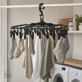 Colgador de Ropa con 28 Pinzas Home Logics 1 un
