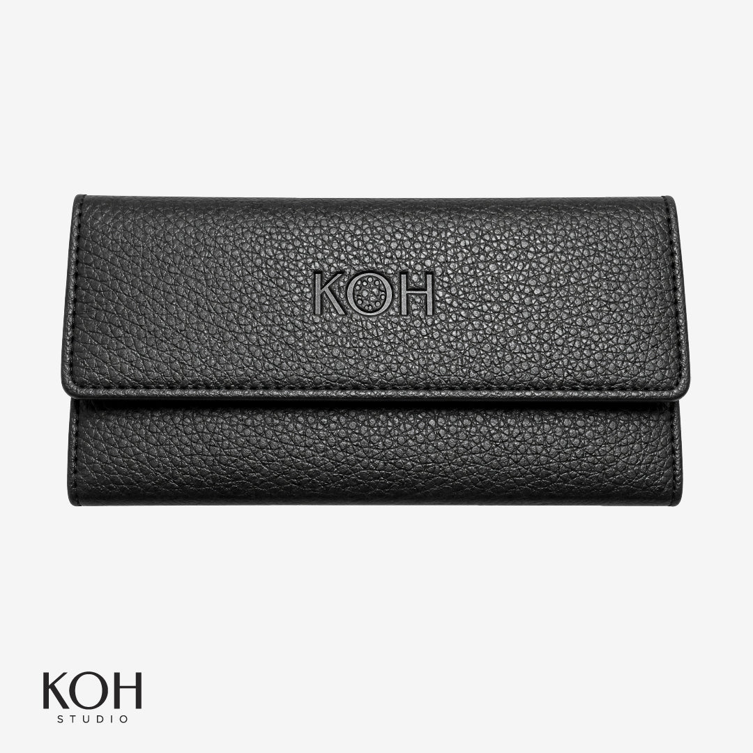Set de Cuidado de Uñas 7 Piezas de Acero Inoxidable con Estuche Compacto KOH 1 un