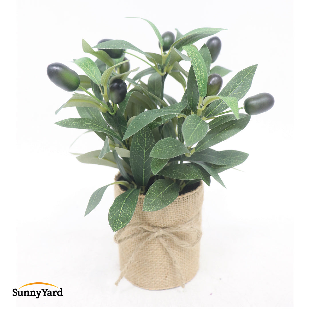 Olivo Artificial con Macetero SunnyYard 1 un