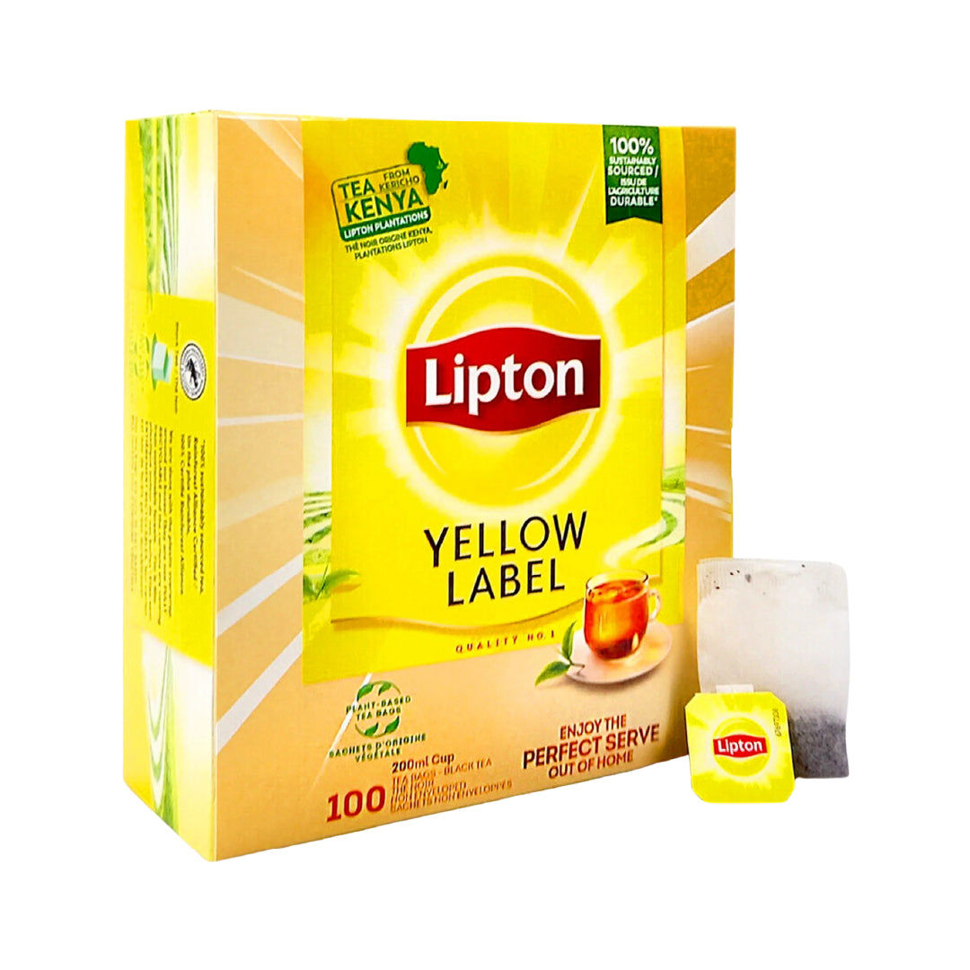 Te Yellow Label Lipton 100 un