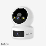 Cámara de Seguridad WiFi Interior Full HD Doble Lente Lockwise 1 un