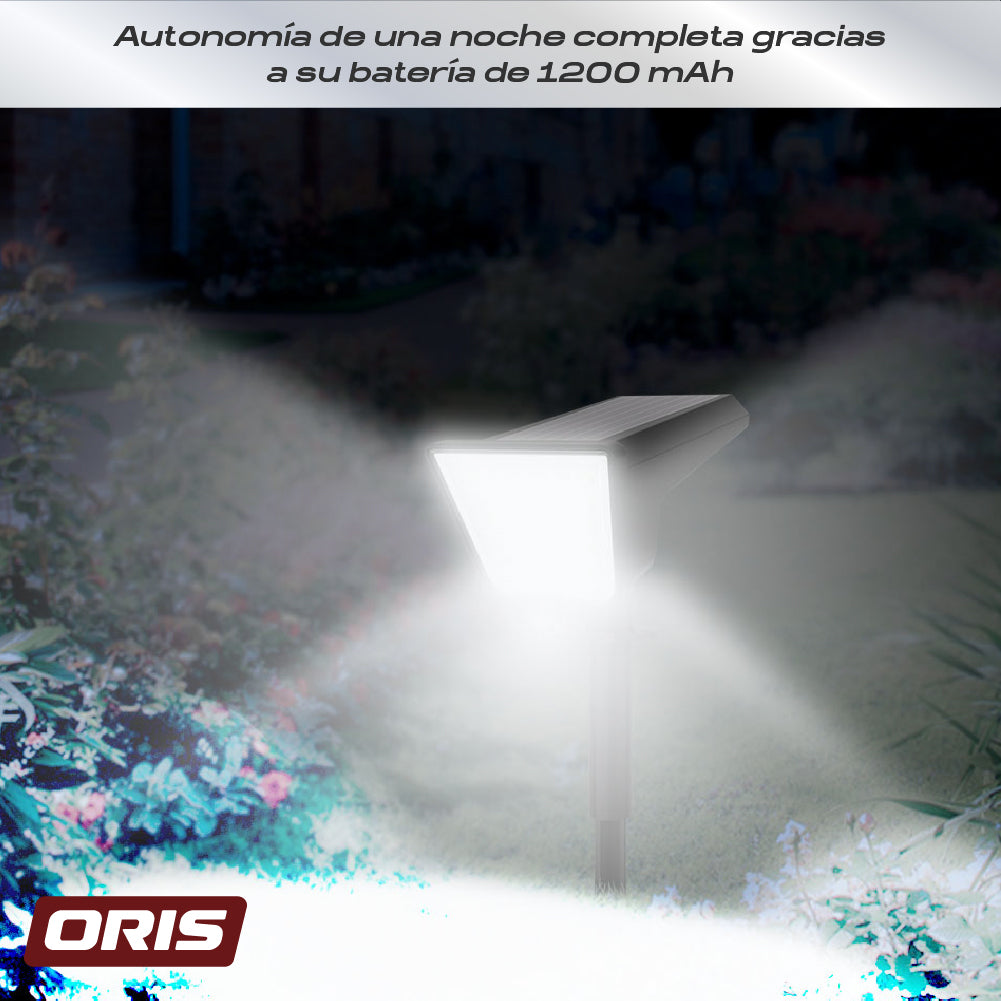 Foco Solar LED Estaca para Jardín 1 un