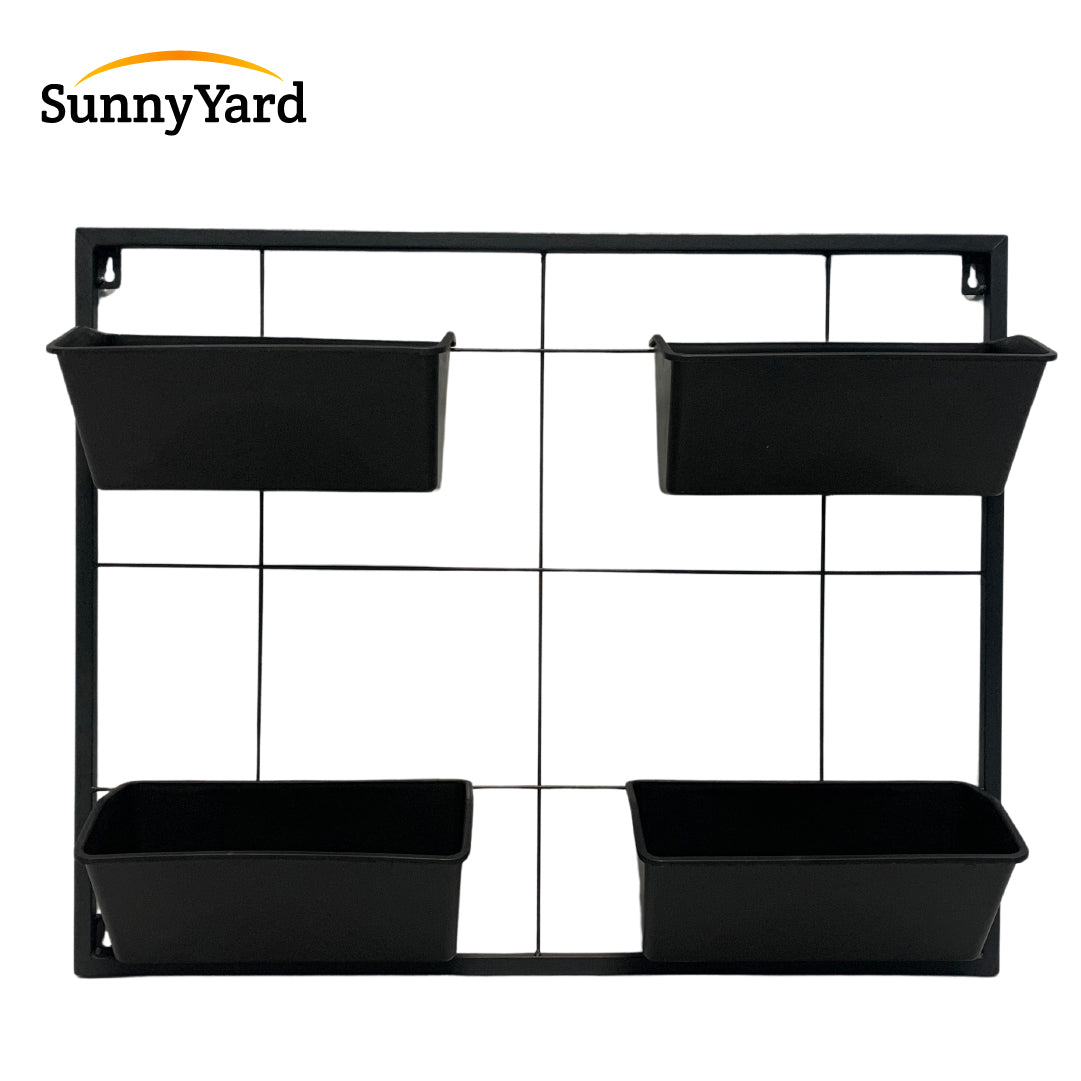 Set 4 Maceteros de Pared SunnyYard 4 un