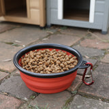 Plato Comida Plegable para Mascotas Buddy´s Pet Supplies 1 un