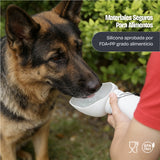 Botella de Agua Plegable para Mascotas 550 ml Buddy´s Pet Supplies 1 un