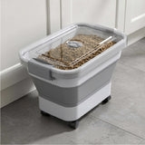 Contenedor Alimento Plegable para Mascotas 30L 1 un
