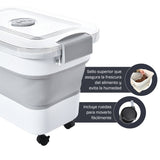 Contenedor Alimento Plegable para Mascotas 30L 1 un