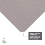Piso Baño Rubber Gris Claro 3mm Home Logics 1 un