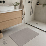 Piso Baño Rubber Gris Claro 3mm Home Logics 1 un