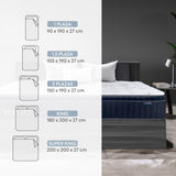 Colchón Premium Grosor 27 cms Sommers