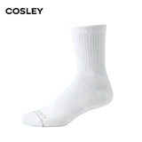 Calcetines Mujer Cushion Mid-Crew Black&White Cosley Pack 6