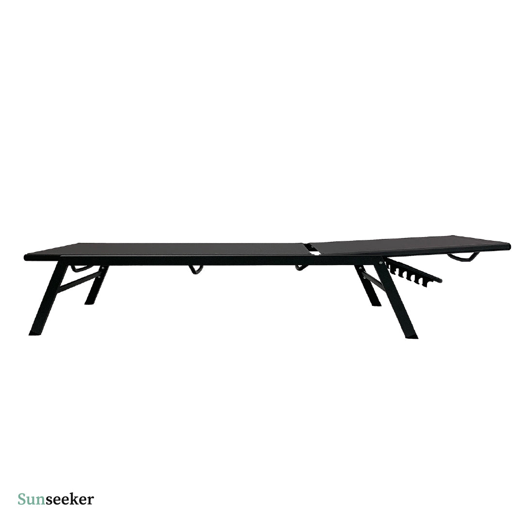 Reposera Acero Exterior 190 x 59 x 32 cm Cool Gray Sunseeker 1 un