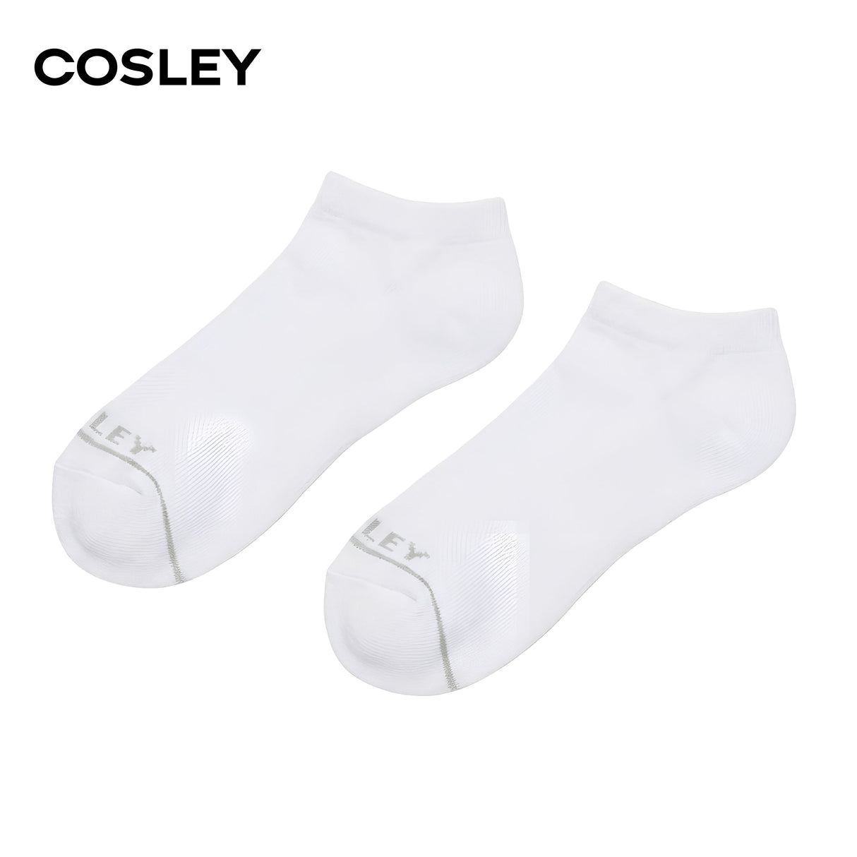 Calcetines Hombre Cushion Low Cut Black&White Cosley Pack 6