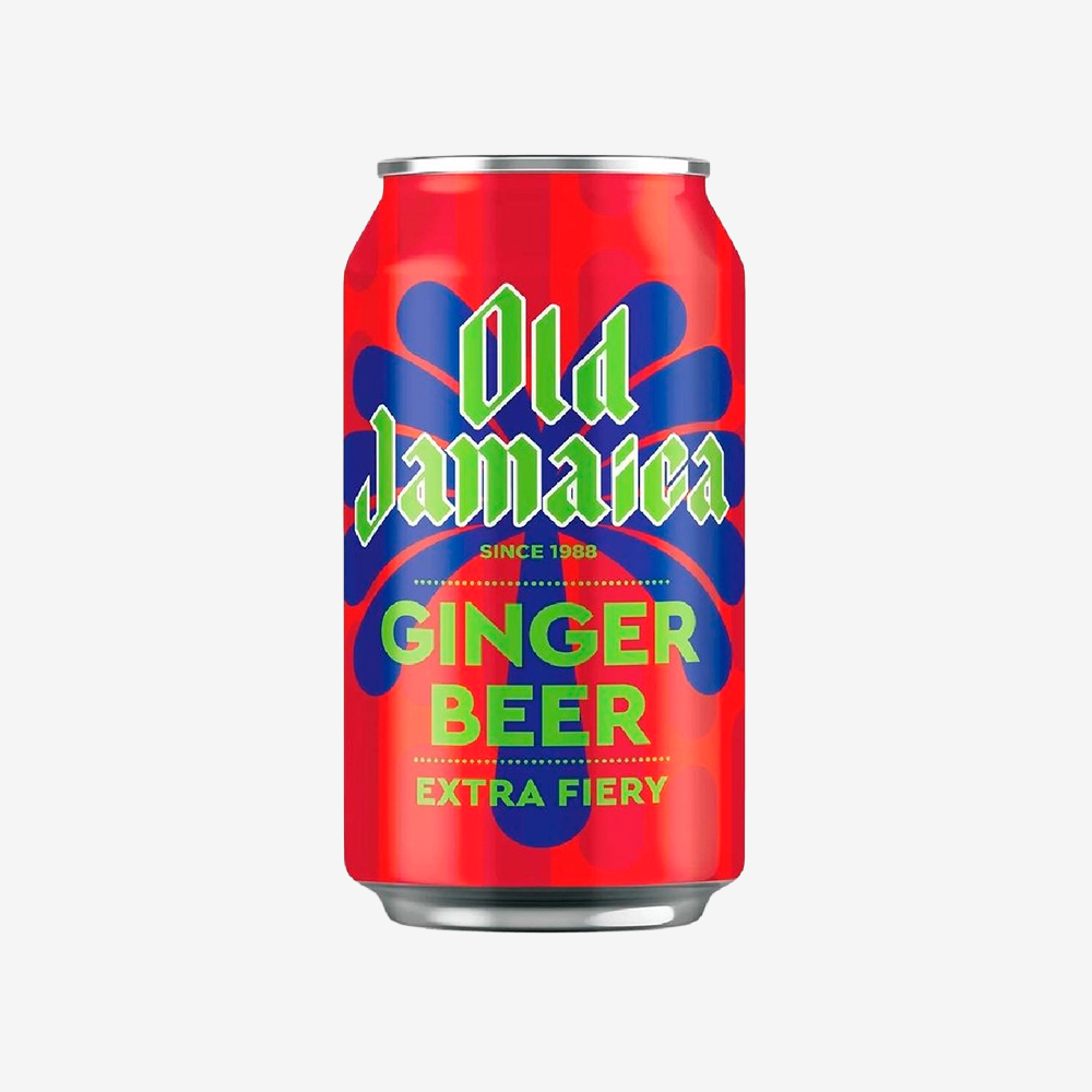 Bebida Ginger Beer Extra Picante Lata Old Jamaica 330 ml