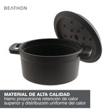 Olla de Hierro Fundido Pre-Curada 13 Cm Beathon 1 un