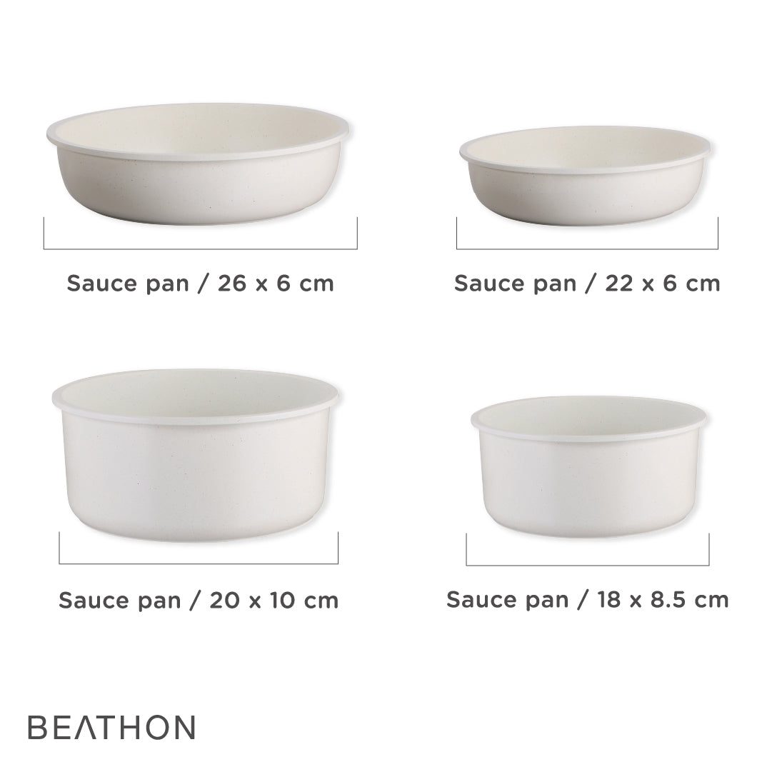 Batería de Cocina con Mango Removible 7 pcs 1 un