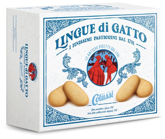 Galletas Lingue di Gatto Colussi 130 g