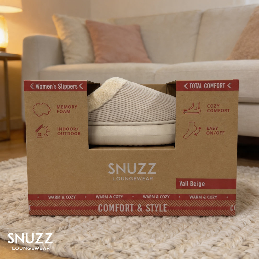 Pantuflas Vail Beige Snuzz 1 un