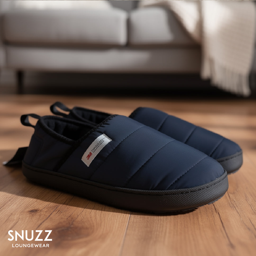 Pantuflas Malmo Navy Blue Snuzz 1 un