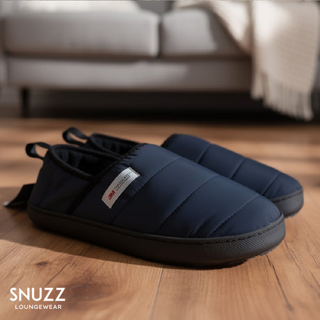 Pantuflas Malmo Navy Blue Snuzz 1 un