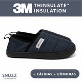 Pantuflas Malmo Navy Blue Snuzz 1 un