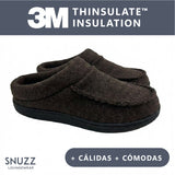 Pantuflas Edmonton Brown Snuzz 1 un