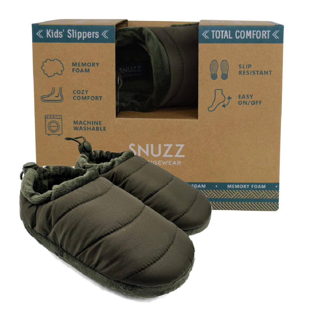 Pantuflas Niños Malmo Green Snuzz 1 un