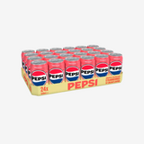 Bebida Frutilla & Crema Zero Azúcar Lata Pepsi 24 x 330 ml