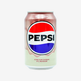 Bebida Cream Soda Zero Sugar Lata Pepsi 24 x 330 ml