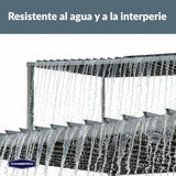 Pérgola Bioclimática 3 x 4 m Acero Techo Ajustable Solara Canberra 1 un