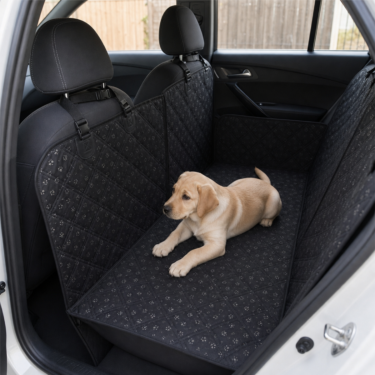 Funda Cubre Asiento de Auto para Mascotas The Pet Corner 1 un