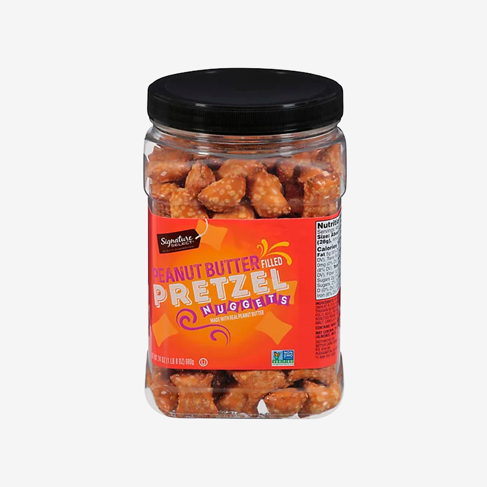 Pretzels Nugget Mantequilla de Maní Signature Select 680 g