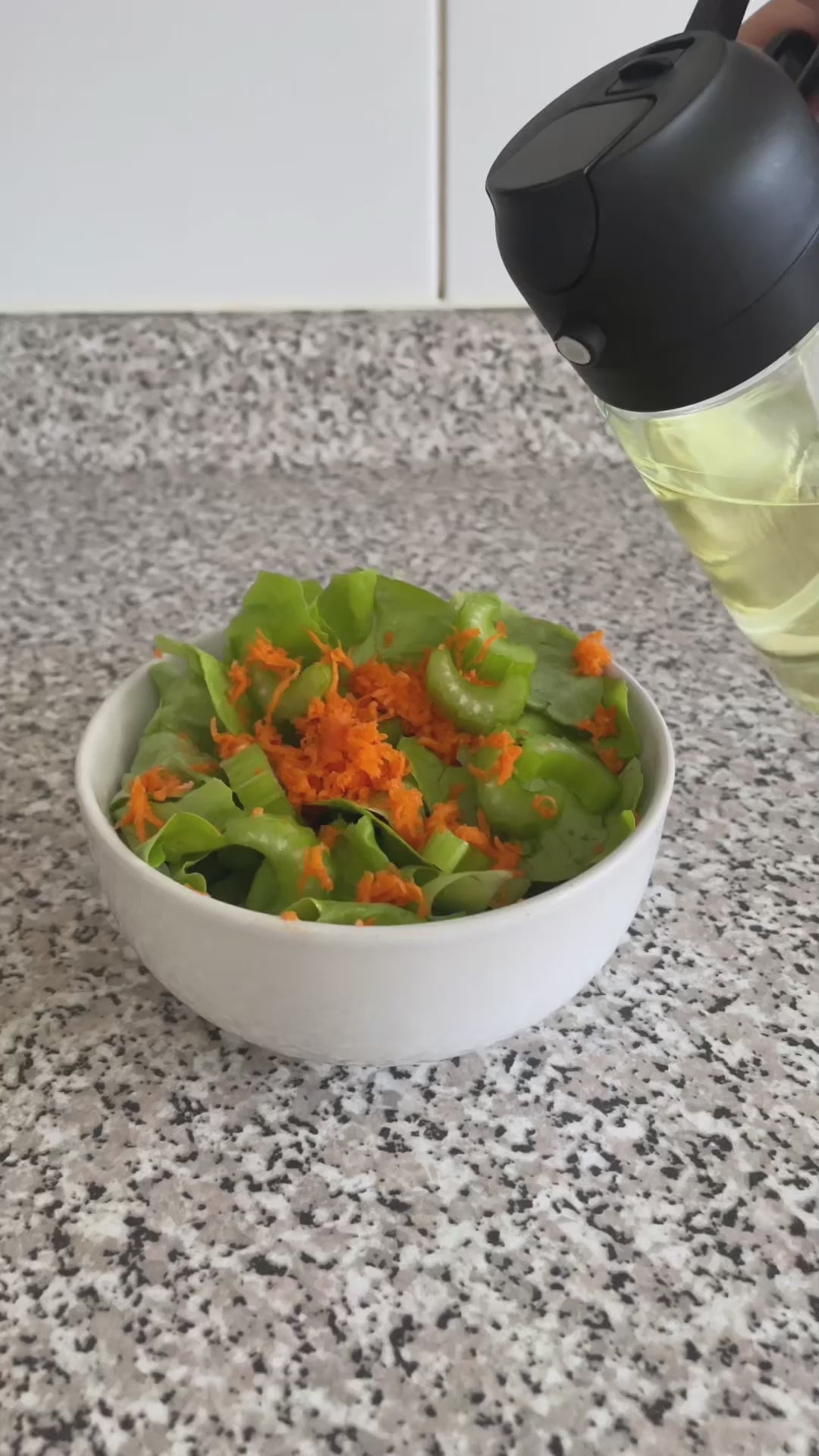 Dispensador de Aceite 2 en 1 de Vidrio 470 ml Negro Home Logics 1 un