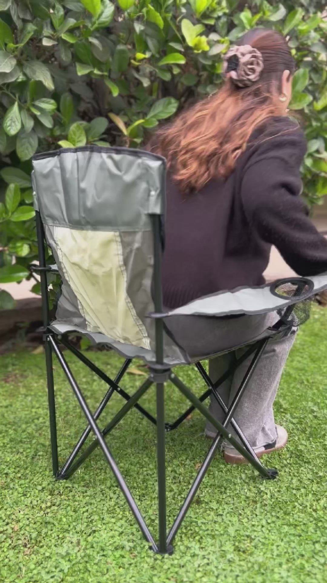 Silla Camping Army Green Sherwood 1 un