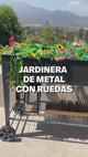 Jardinera de Metal con Ruedas SunnyYard 1 un