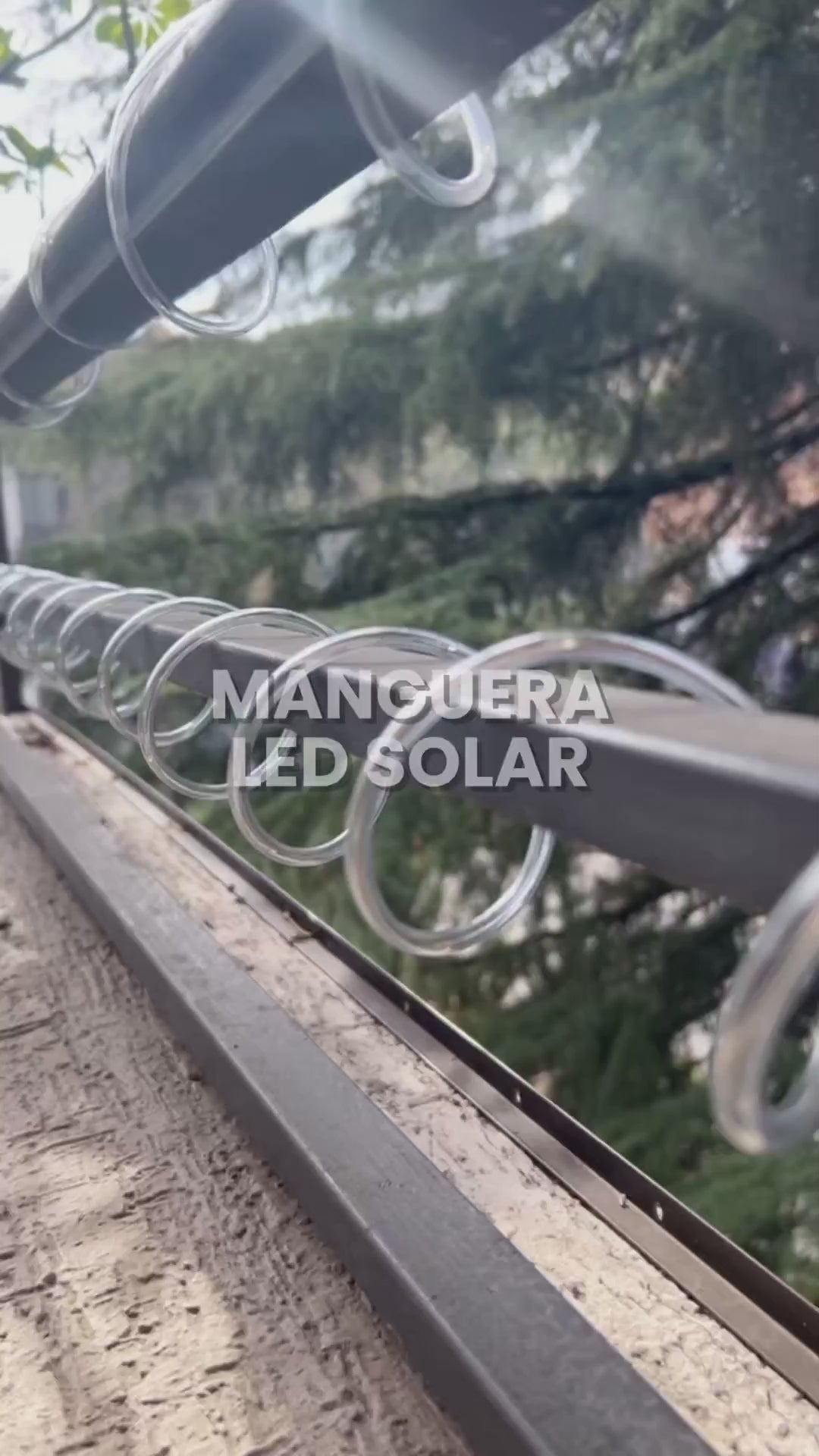 Manguera LED Solar 100 LEDs 10m Oris 1 un