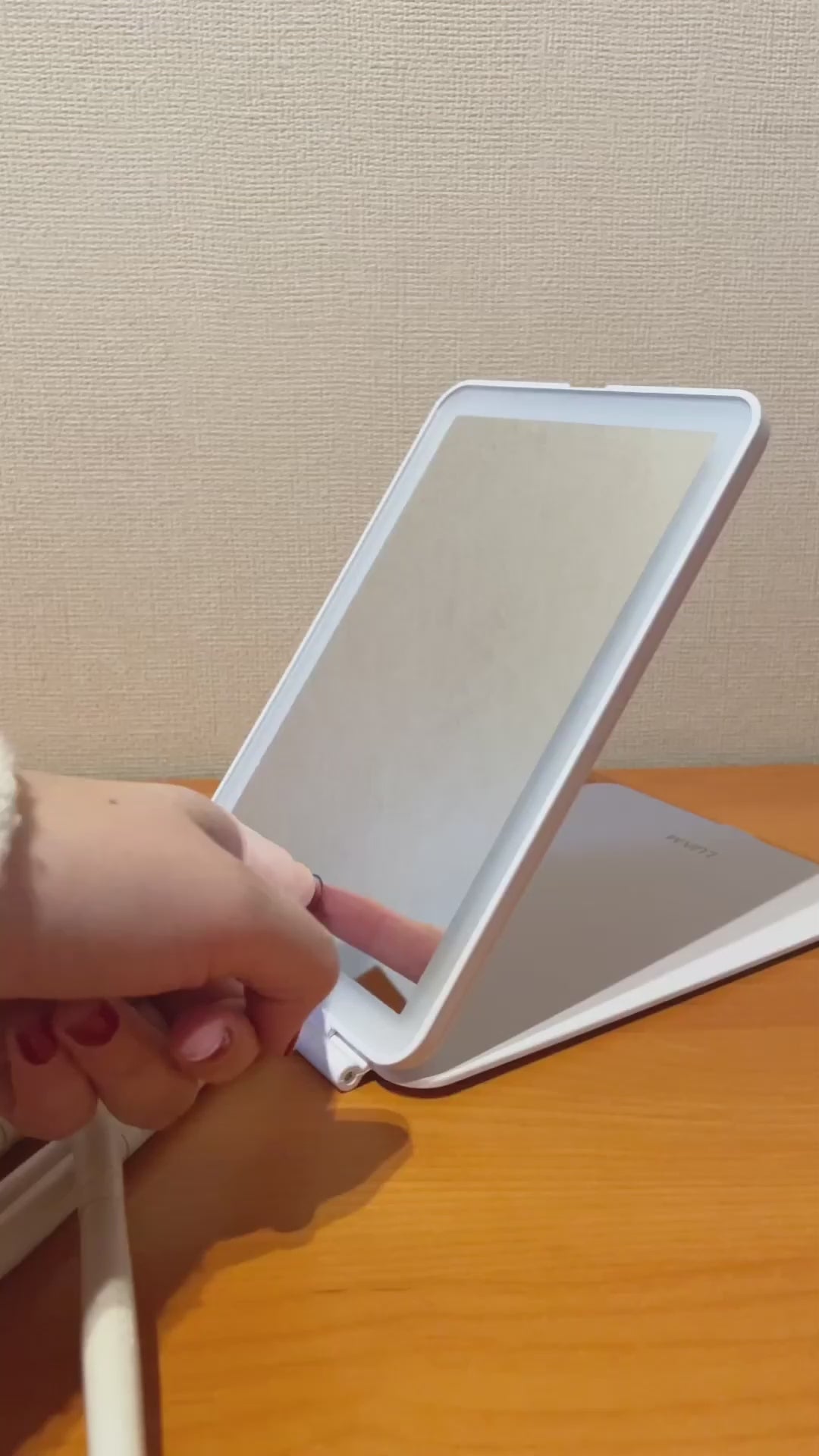 Espejo Maquillaje Portátil Led Touch Luam 1 un